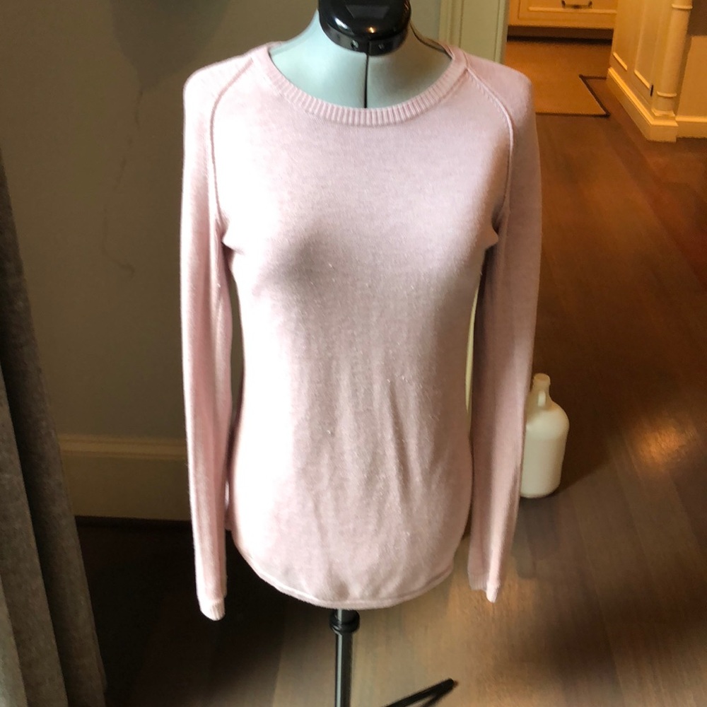 Lululemon Pink long lightweight sweater size 6